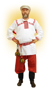Русский народный костюм мужской фото рисунок