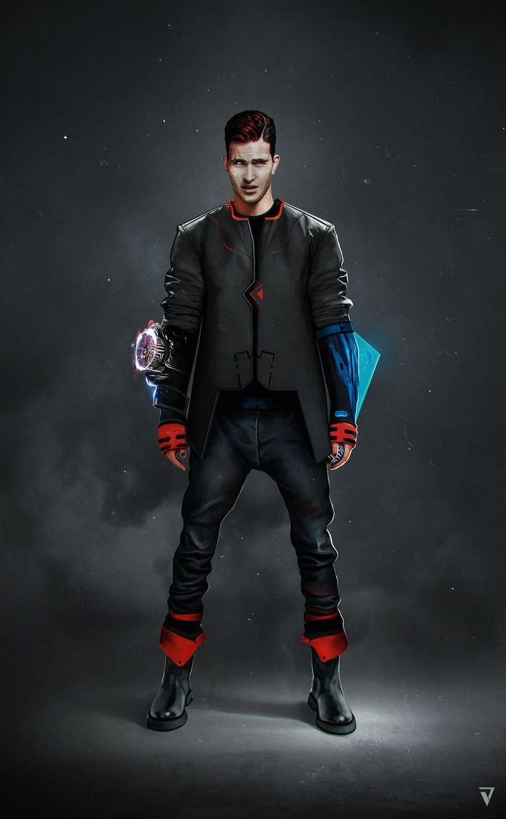 Cyberpunk костюмы мужские фото 87