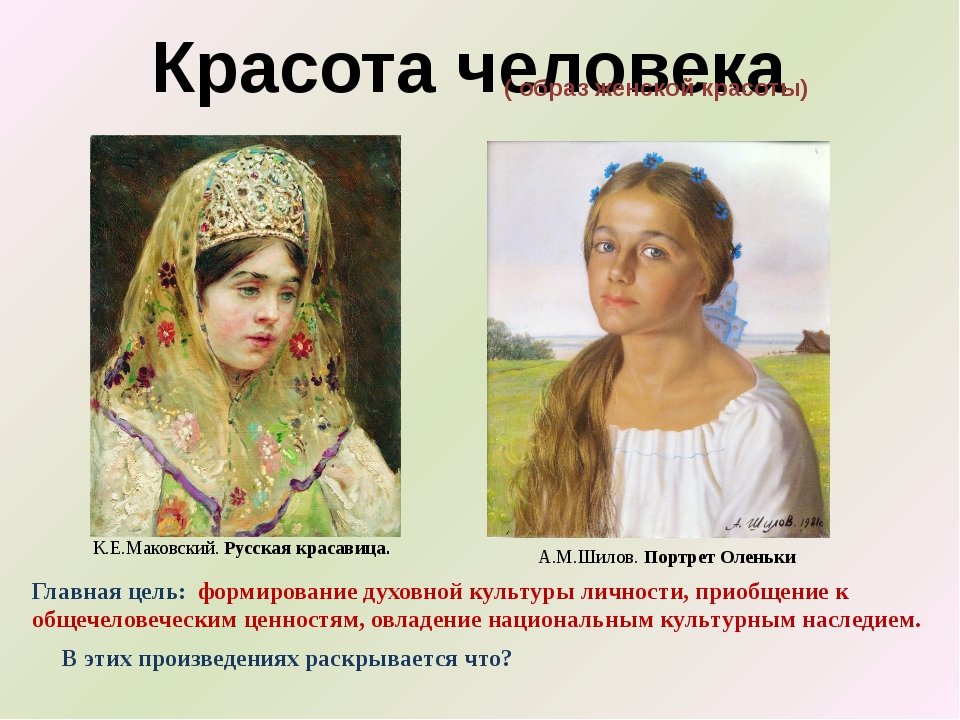 Краса что значит. Разные виды портретов. Портреты русских красавиц. Образ красоты человека. Понимание красоты человека.