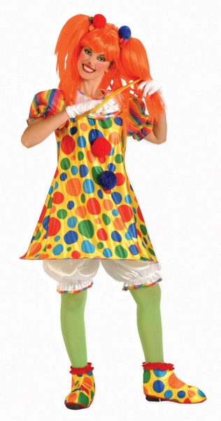 Карнавальный костюм клоунесса взрослый