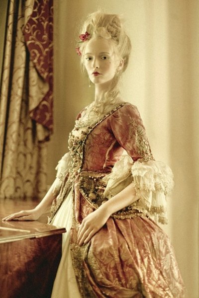 Платья 18 века в стиле рококо