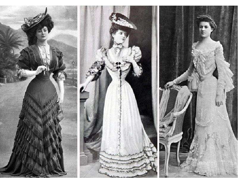 Платья 1900 Х Годов