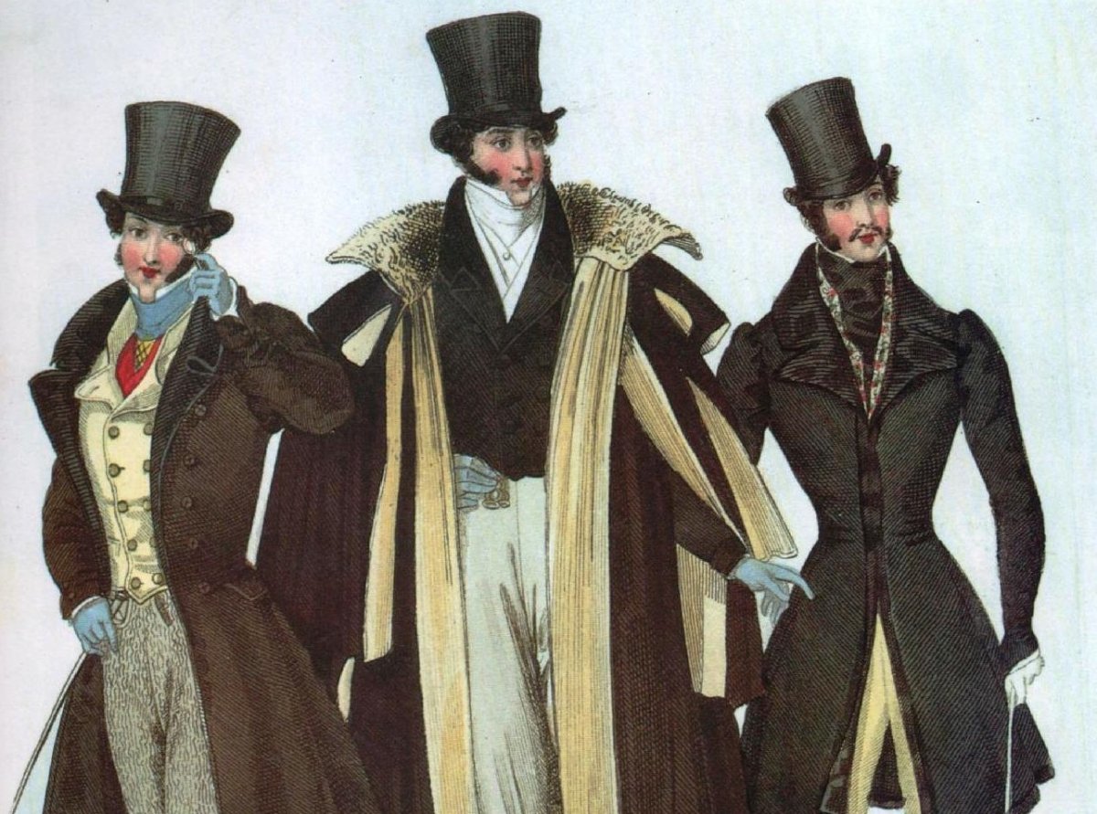 Одежда мужчин 19 века