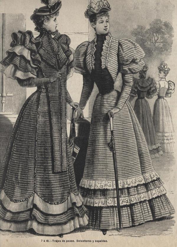 Платья 1890 Х Годов