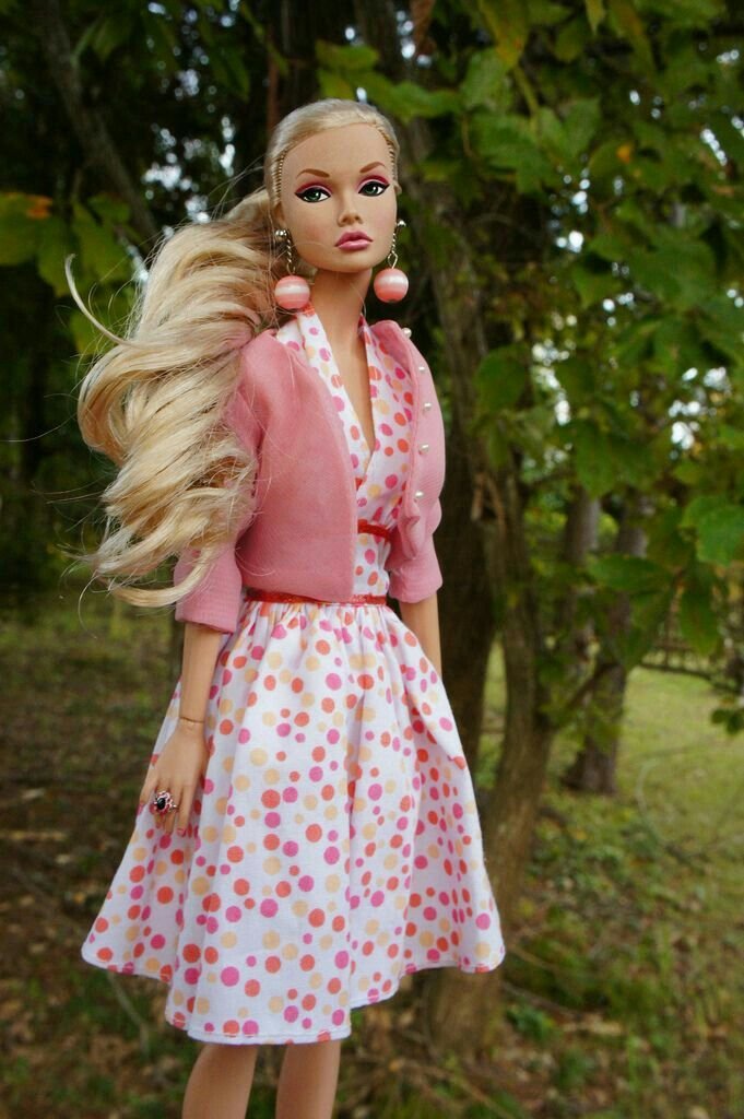 Как одеваются барби. Поппи Рэди Стэди. Поппи Паркер в розовом платье. Современная одежда для кукол. Кукольное платье для девушки.