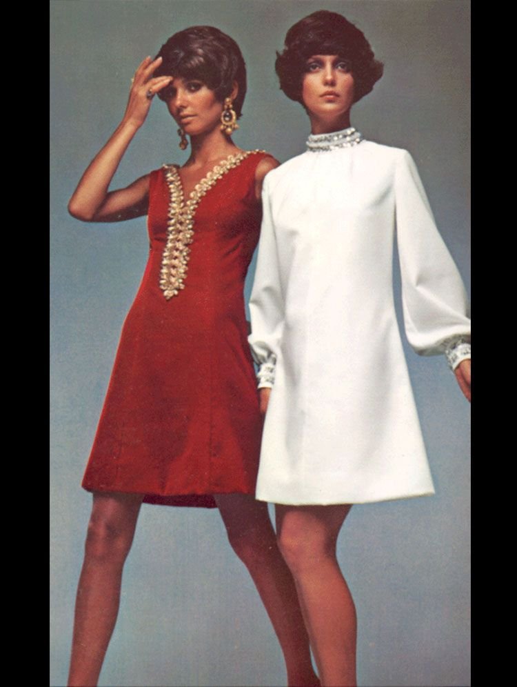 Платья в стиле 70 80 годов