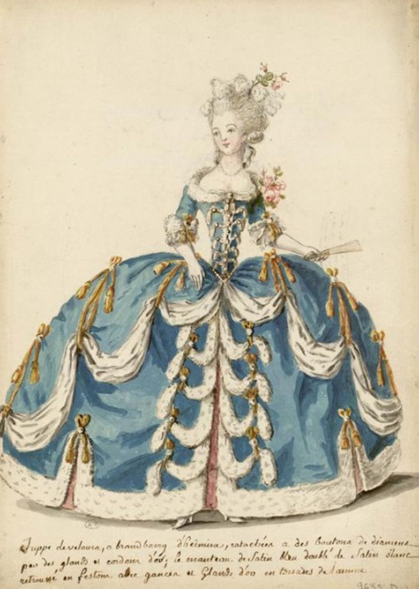 Мода Франции 18 века рококо
