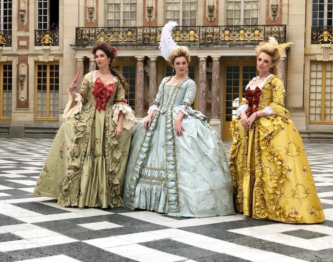 Стили одежды 18 века