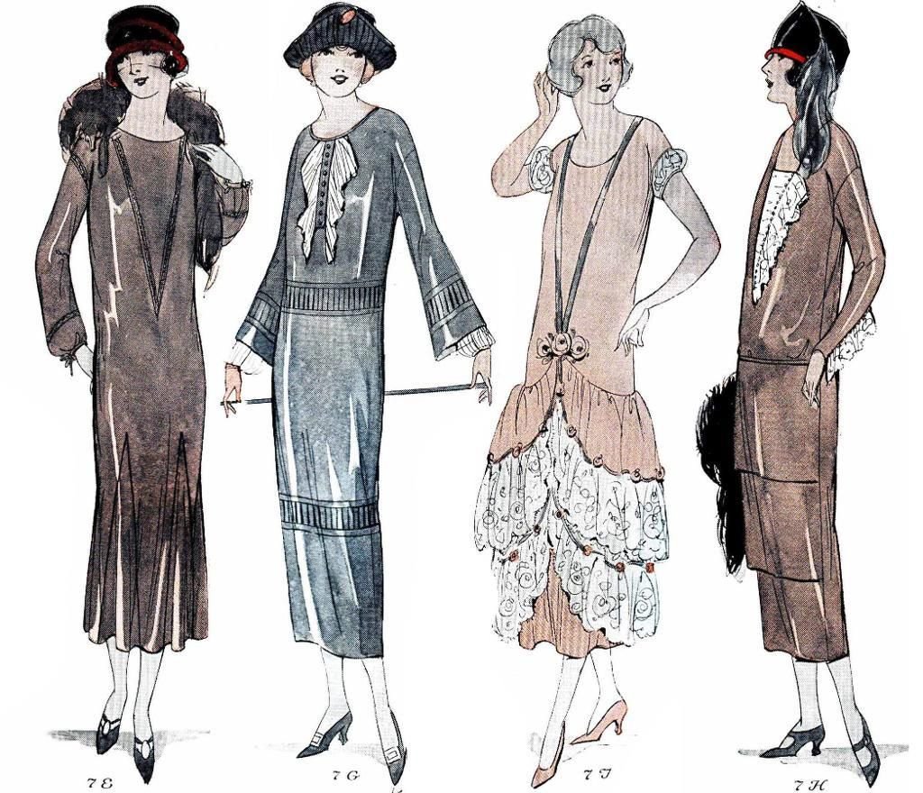 Мода первой половины 20 века
