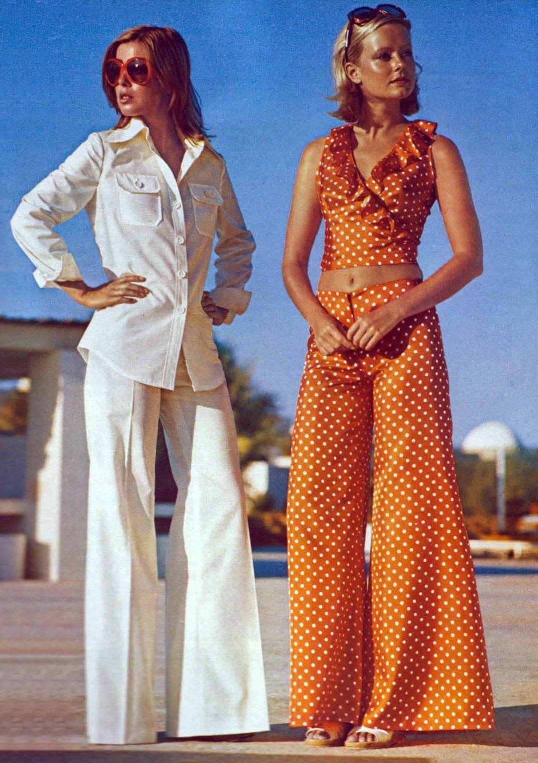 Мода 70-х годов женщины Америка
