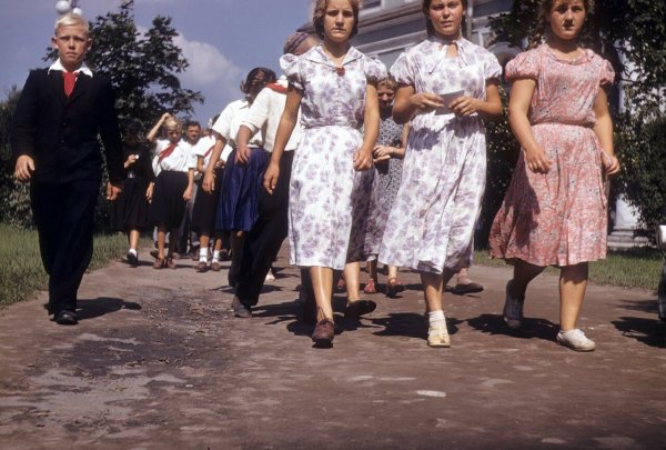 Советская мода 50-х годов