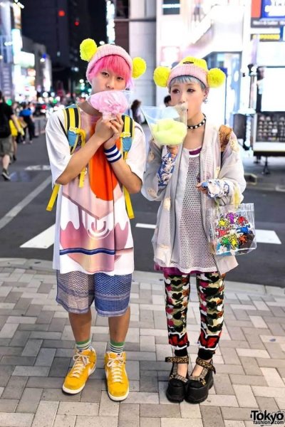 Японская мода Харадзюку