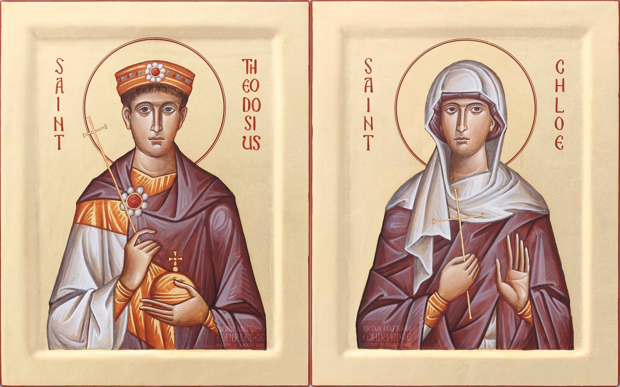 Показать иконы святых. Кассия Константинопольская икона. Икона Марии Константинопольской.