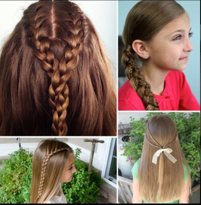 4 прически в школу. Несложные прически на длинные волосы для девочек. Красивые причёски в школу. Школьные прически для девочек. Красивые и простые прически для девочек.