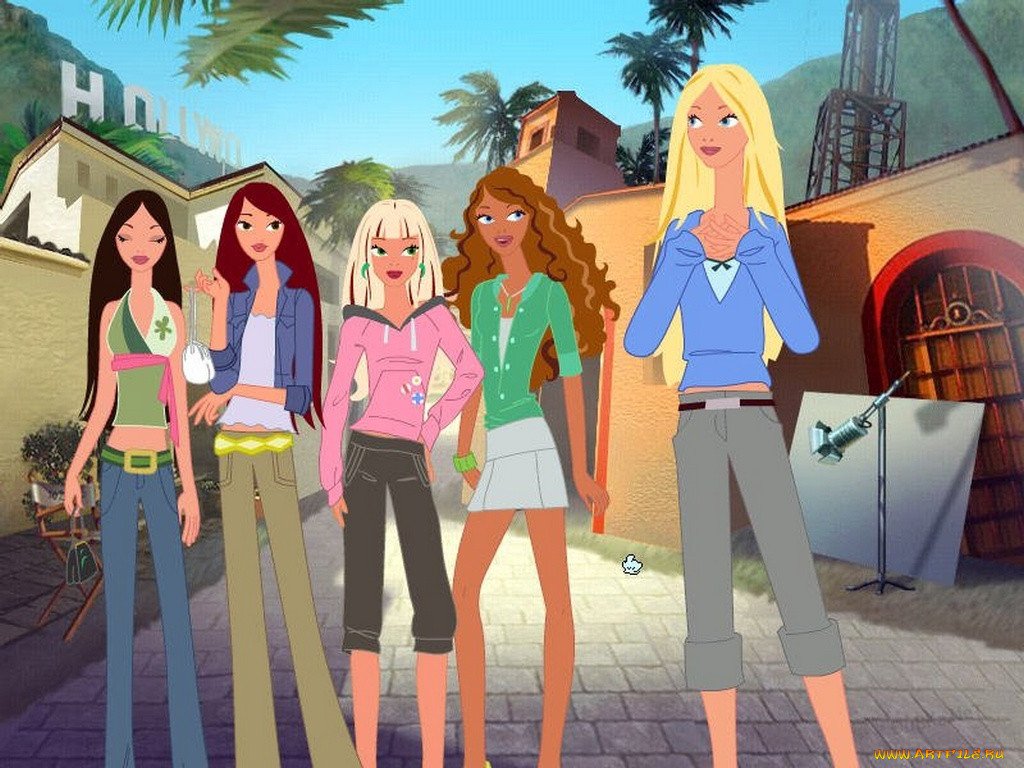 Мультсериалы про подростков. Барби покоряет Голливуд. Барби покоряет Голливуд игра. Барби и подружки в Голливуде (2005).