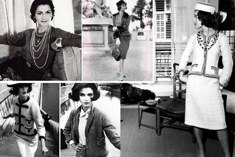 Она одевалась также строго. Коко Шанель (Габриэль Бонер). Коллекция Коко Шанель 1926. Твидовый костюм Коко Шанель 1926. Платье шемизье Коко Шанель.