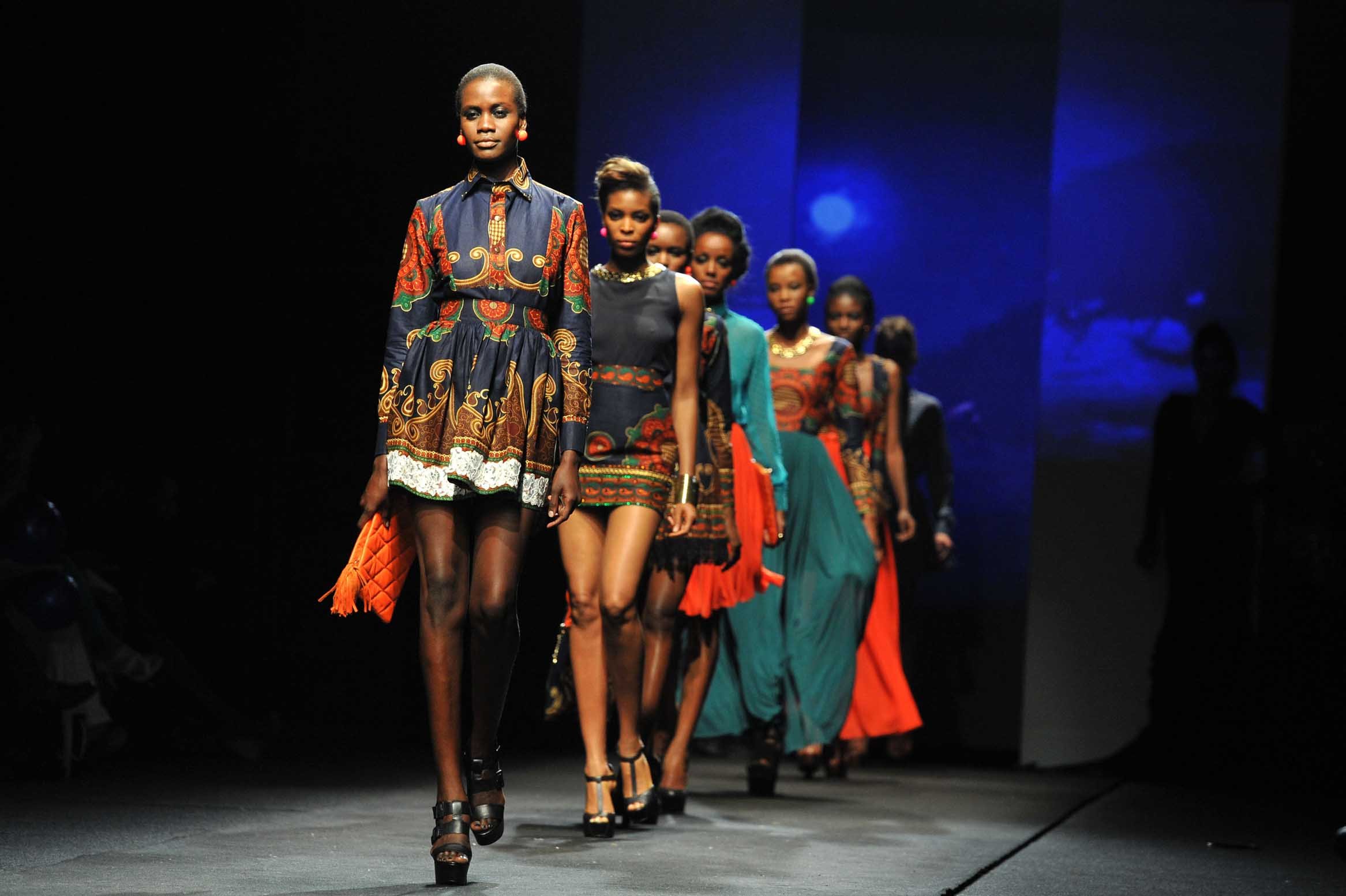 Африканский показ мод