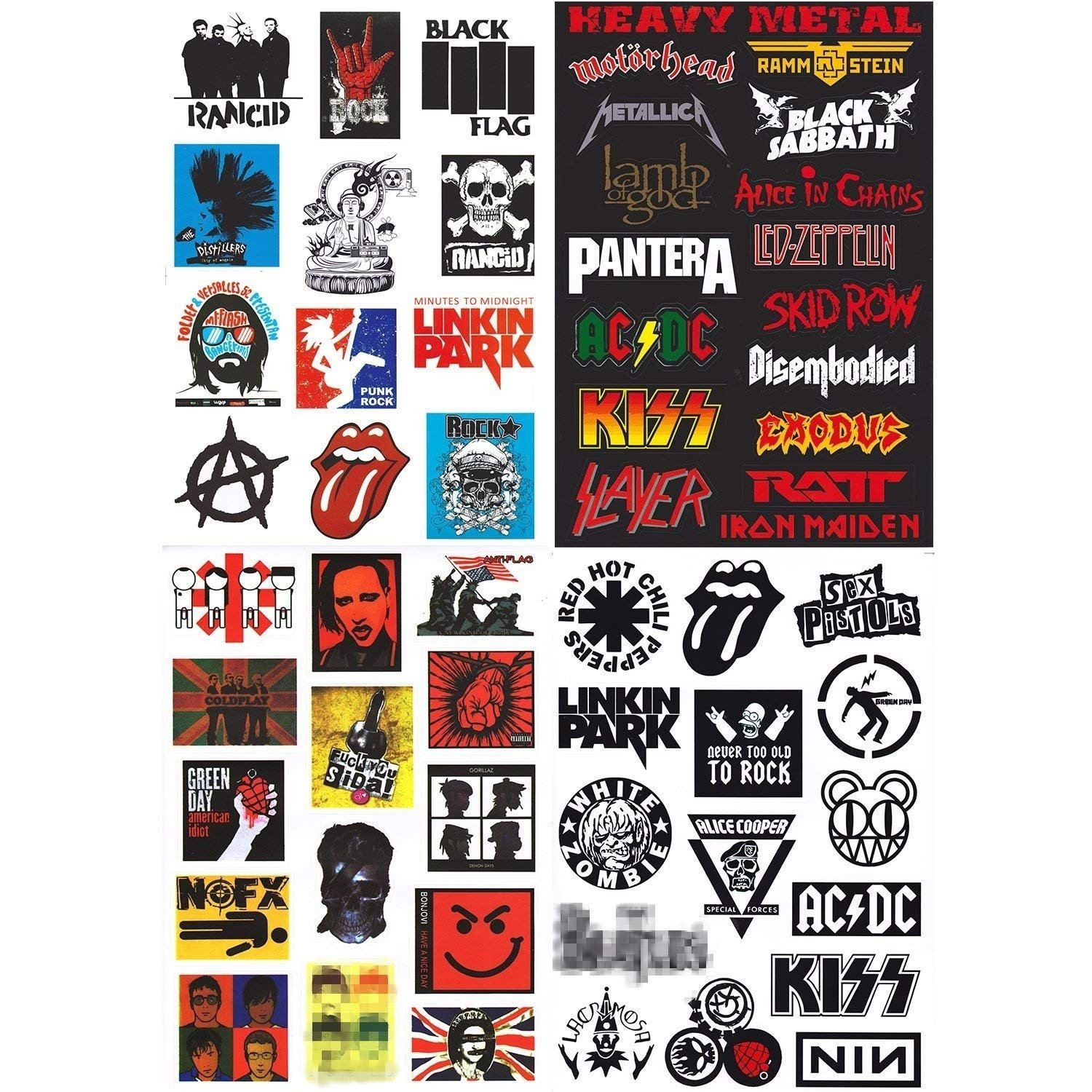 Этикетки группы. Наклейки в стиле рок. Наклейки рок групп. Наклейки с логотипами рок групп. Наклейки панк рок.