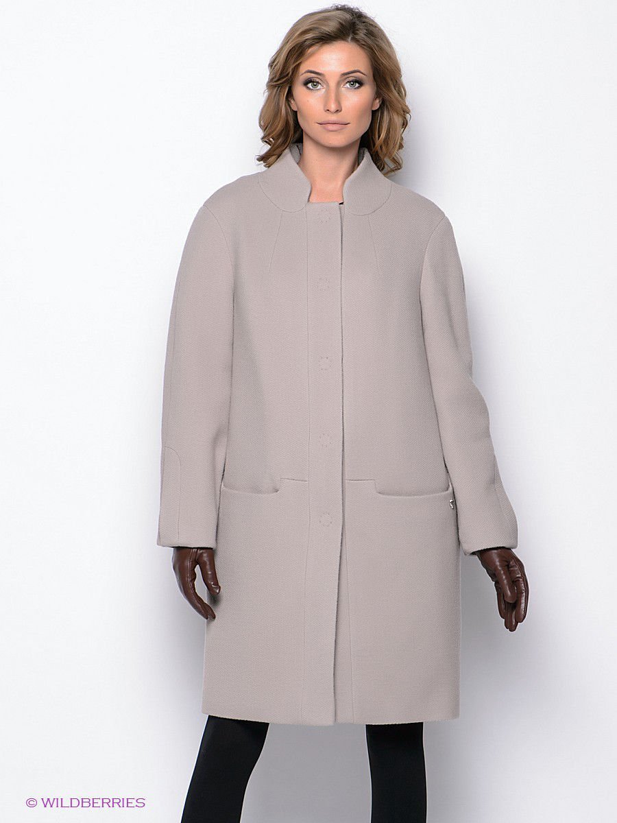 Купить женское пальто в москве демисезонное модное. Пальто от Виктории Андрияновой. Пальто LR-111 Victoria Andreyanova.