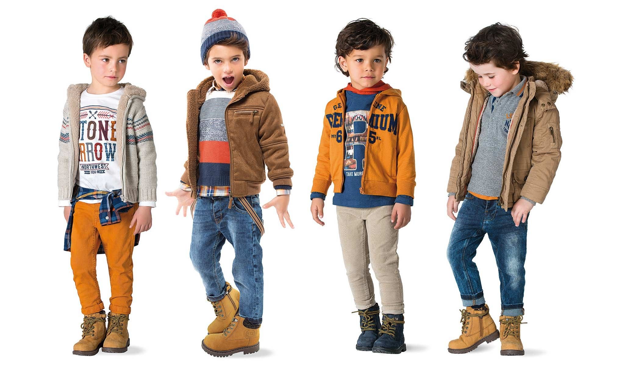 Стильная детская одежда для мальчиков