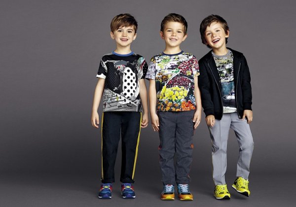 Dolce Gabbana летняя мода для мальчиков