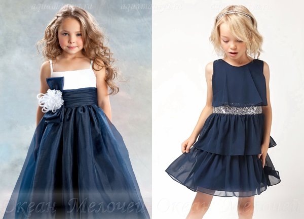 Стильное нарядное платье для девочки 7 лет
