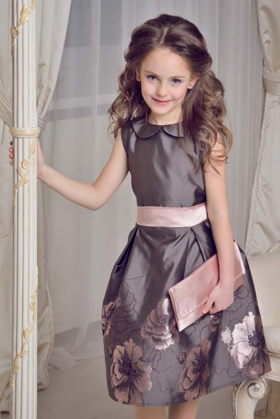 Стильное платье для девочки 10 лет
