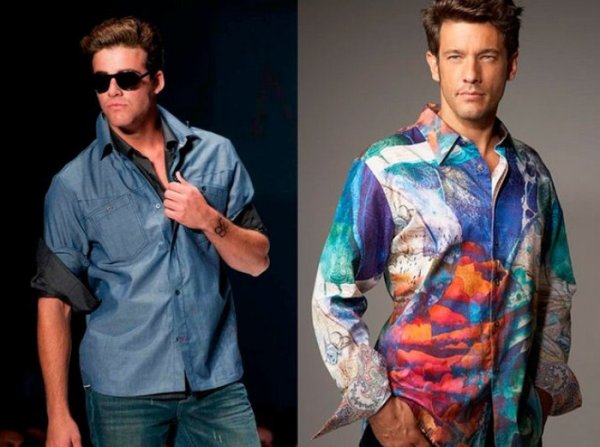 Модные мужские рубашки 2023 год