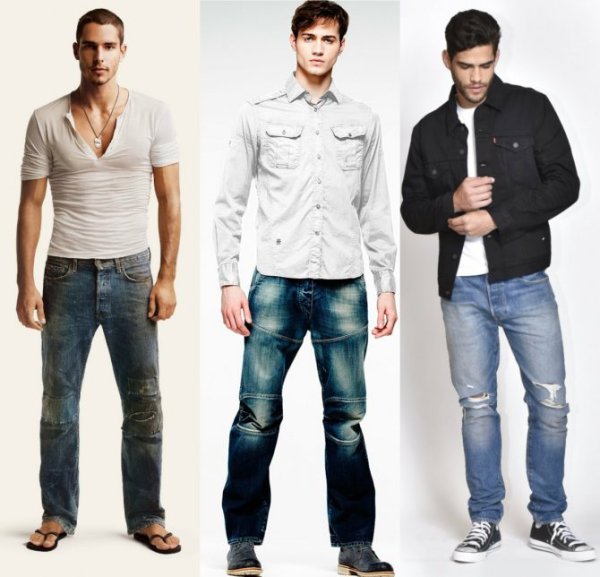 Модные джинсы 2021 мужские