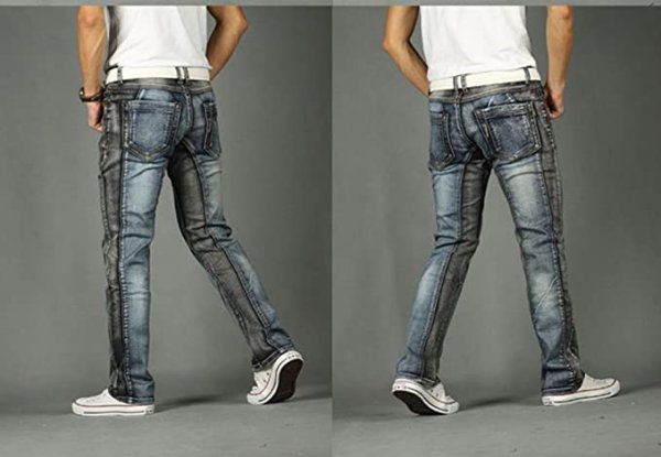 Мужская джинсовая мода
