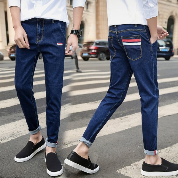 Модные мужские джинсы с ботинками 2022 лето