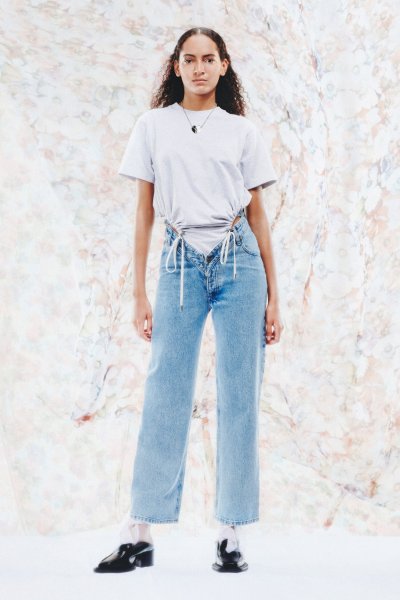 Модные джинсы лето 2021