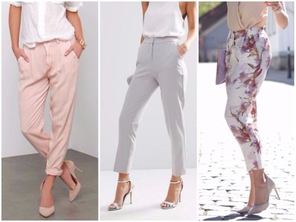 Модные летние брюки женские