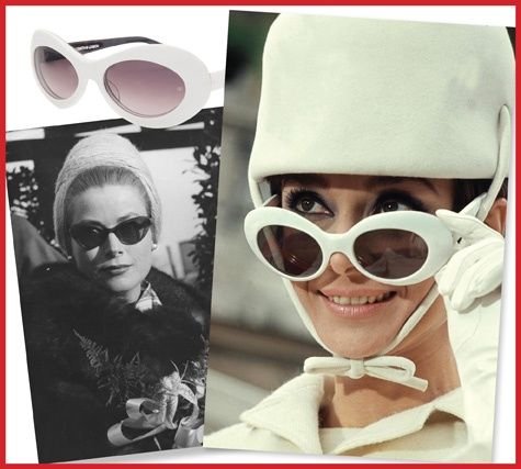 Одри Хепберн в солнечных очках
