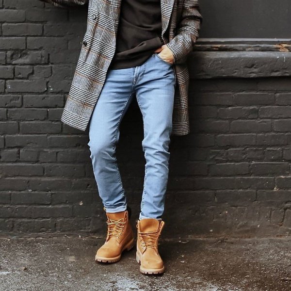 Outfit with Timberland Boots