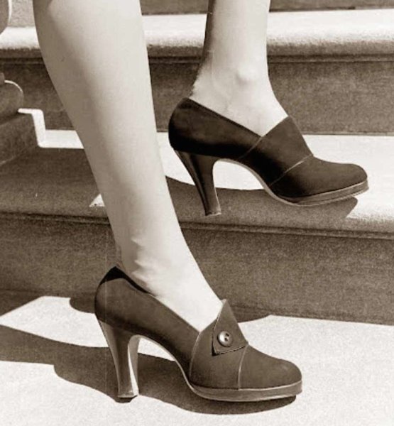 Туфли в стиле 40-х годов