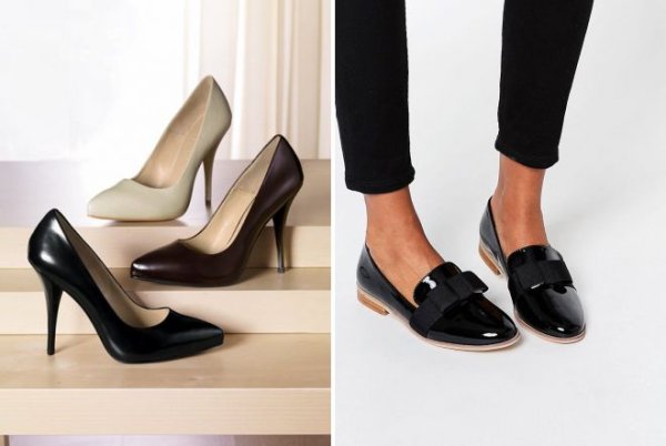Удобная обувь для офиса женская