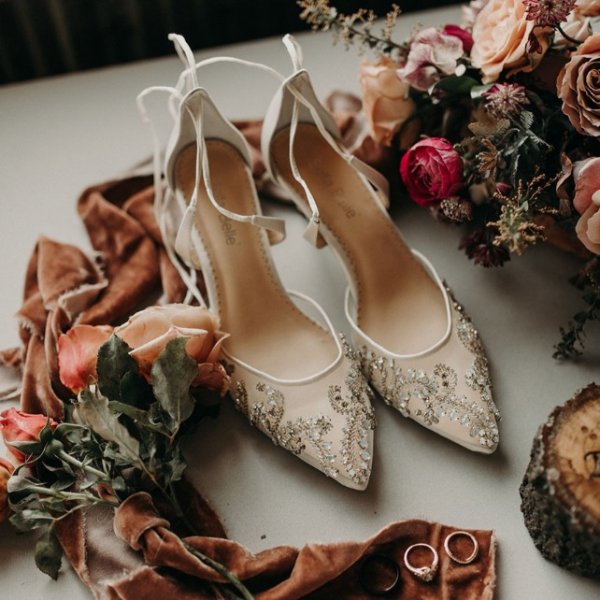 Свадьба в стиле бохо обувь