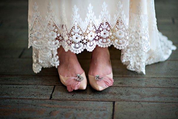 Свадебная обувь для невесты в стиле бохо