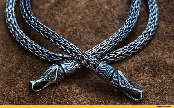 Плетение серебряных цепей викингов