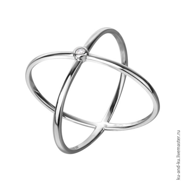 Серебряное кольцо Минимализм