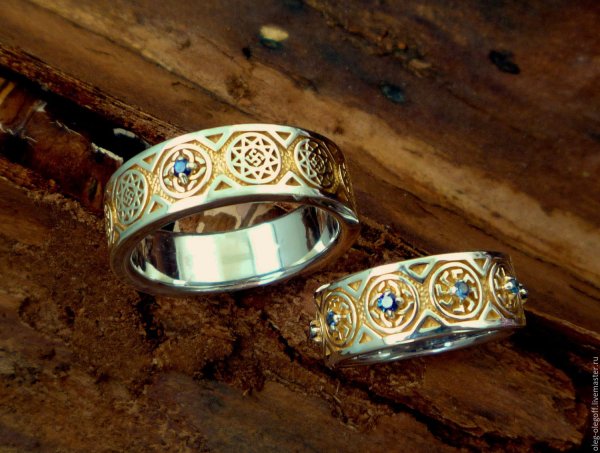 Славянские Свадебные кольца