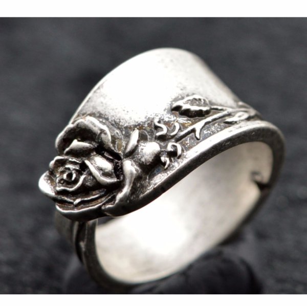 Винтажный серебряный перстень