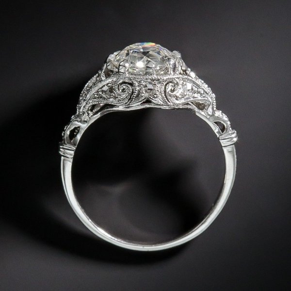 Эдвардианскую эпоху (1901-1910) кольца помолвочные
