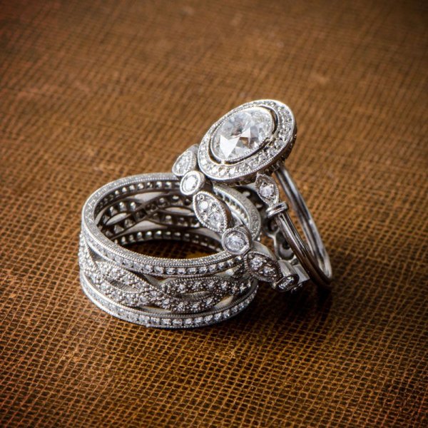 Старинные серебряные кольца