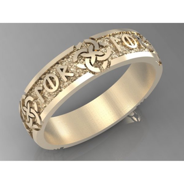 Славянские обручальные кольца со свадебником