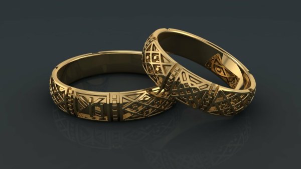 Старославянские обручальные кольца
