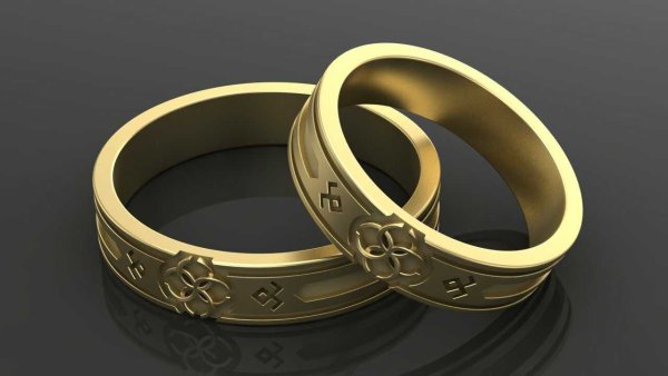 Славянские обручальные кольца