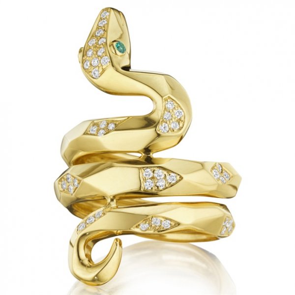 Золотое кольцо змея Санлайт