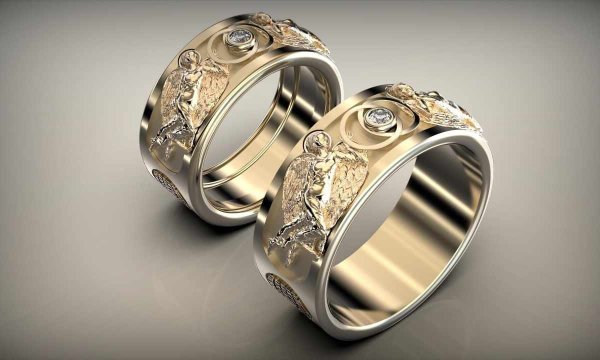 Обручальные венчальные кольца